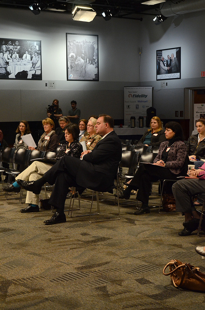 Congressman Guinta in the crowd at his Empower, Educate, Engage Women's Conference
