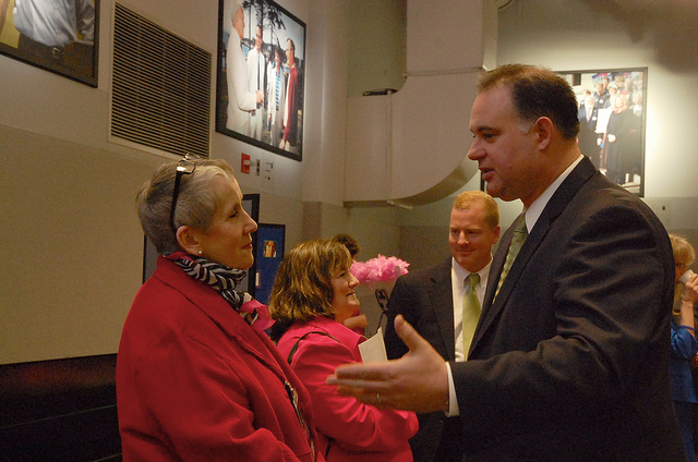Congressman Guinta with Susan Olsen from Smart Girl Politics at his Empower, Educate, Engage Women's Conference
