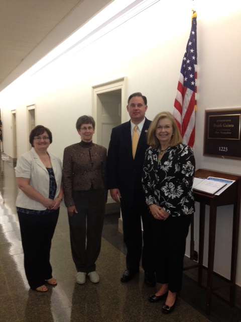 Congressman Guinta met with representatives from NH Breast Cancer Coalition in Washington, DC