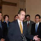 Photo: Speaking at a press conference with some of my Republican colleagues after the passage of H.R. 6429, STEM Jobs Act of 2012, in the House
