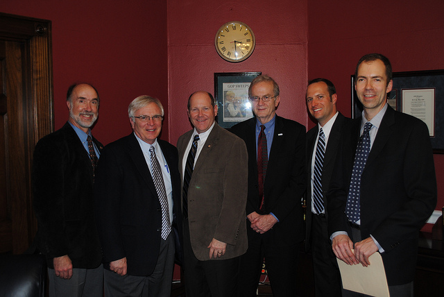 Congressman Ribble and members of the Rural WI Health Coop 2