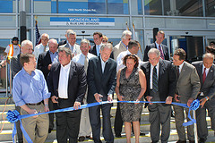 June 30, 2012: Markey Helps Cut Ribbon at Wonderland Intermodal Transit Center