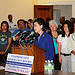 Rep. Judy Chu speaks at a press conference announcing more than 100 co-sponsors of comprehensive immigration reform legislation (June 24, 2010).