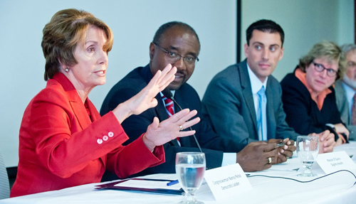 Congresswoman Pelosi Hosts a Panel on the Affordable Care Act at St. Mary’s Medical Center