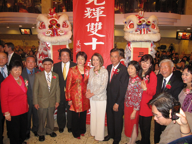 Congresswoman Pelosi Joins the Chinese Consolidated Benevolent Association