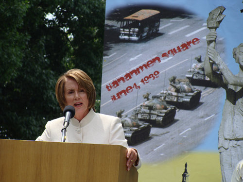 Congresswoman Pelosi remembering the Tiananmen Square Massacre