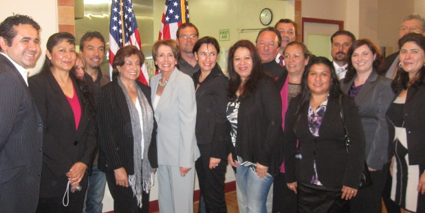 Congresswoman Pelosi Leads a Roundtable with Local Latino Small Business Owners