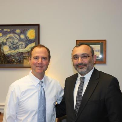 Photo: It was wonderful to meet Foreign Minister Mirzoyan, and hear his perspective on the economic and security issues in Artsakh. I updated the minister on the status of my efforts to get economic assistance boosted from $2 million to $5 million in the 2013 budget that will be finalized in the coming weeks. And we also discussed the appalling extradition and release of Ramil Safarov, and its effect on a peaceful resolution of conflict in the region.