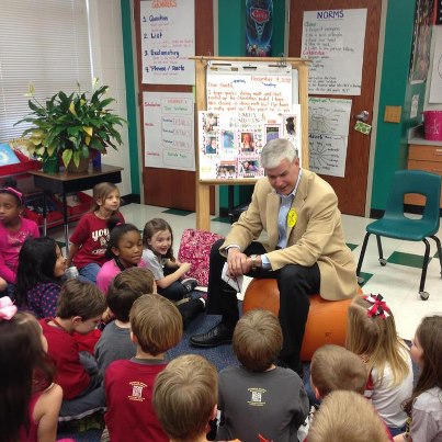 Photo: At Young Elementary in Springdale this morning.