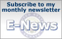 Subscribe to my monthly e-newsletter
