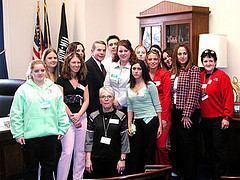 Rep. Kildee and Students from Beecher High