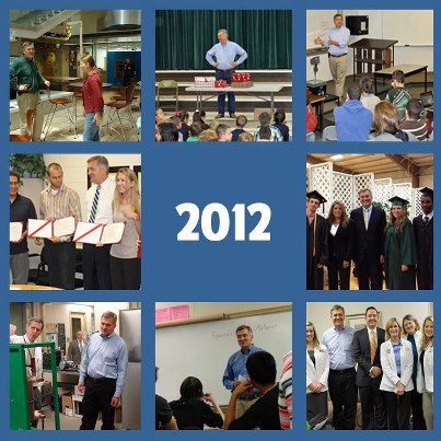 Photo: In 2012, I was able to visit many high school and college campuses across our state. Education is the best investment we can make in our future, and I appreciate the opportunity to spend time with Utah students, teachers, and administrators.