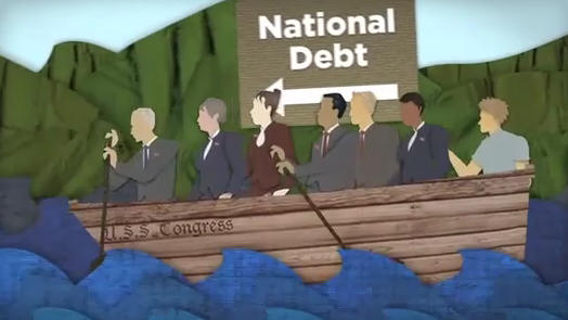 Will The National Debt Push America Over the Falls?