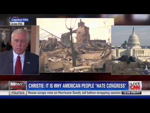Hoyer Discusses the Hurricane Sandy Relief Bill on CNN