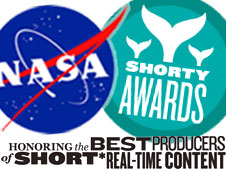 Shorty awards. Credit: NASA