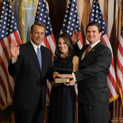 Photo: This photo is from the ceremonial swearing-in ceremony for the 113th Congress. I am blessed to share this journey with my wife, Vivien and many thanks to the great people of Georgia's 8th for this opportunity to represent you in Congress.