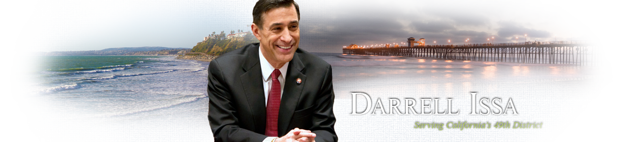 Darrell Issa | Serving California's 49th District