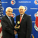 Congressman Sessions receiving the "Spirit of Enterprise" Award from the U.S. Chamber of Commerce for his pro-business voting record in the 112th Congress.
