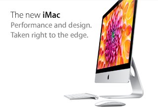 The new iMac. Performance and design. Taken right to the edge.