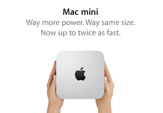 Way more power. Way same size.  Now up to twice as fast.