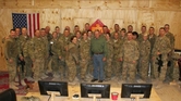 Inhofe Visits 45th Troops on New Years Eve