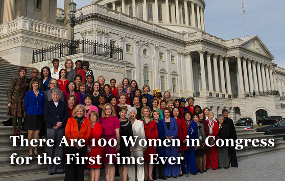There Are 100 Women in Congress for the First Time Ever