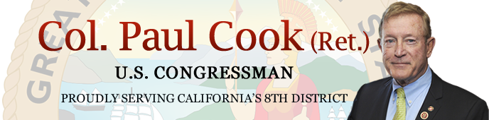 Congressman  Paul Cook