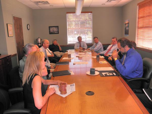 Rodney meets with the Somerset County Business Partnership