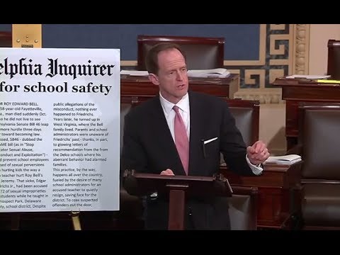Sen. Toomey: Pass My Bipartisan Bill To Protect Children