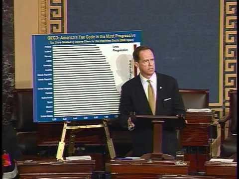 Sen. Toomey speaks on Senate floor about the Buffett rule