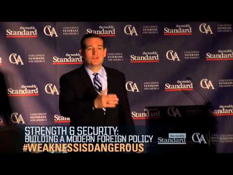 Sen. Ted Cruz Speaks on Strength & Security: Building A Modern Foreign Policy