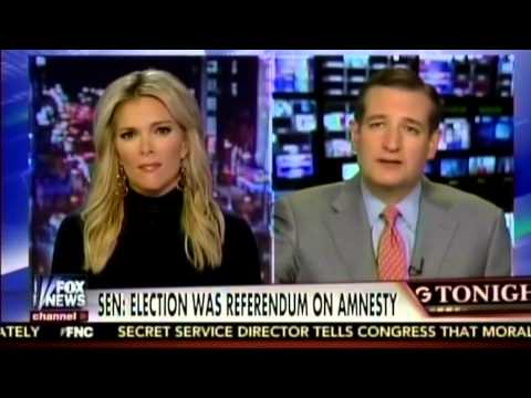 Sen. Ted Cruz Discusses Stopping President Obama’s Illegal Amnesty on the Kelly File
