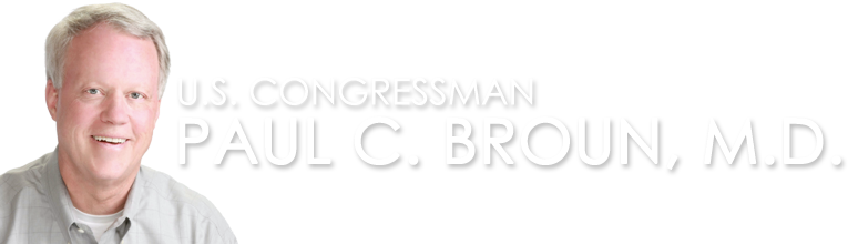 U.S. CONGRESSMAN PAUL C. BROUN, M.D.