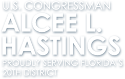 u.s. congressman Alcee L. Hastings proudly serving florida's 20th district 