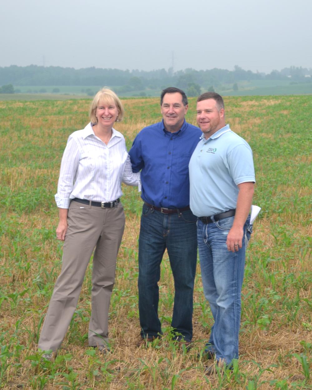 Donnelly Visits Scott Farms, Beck's Hybrids, Farbest Foods, and Elanco