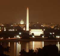 Washington, DC at night