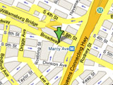 Map of Brooklyn office