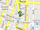 Map of SW Brooklyn office