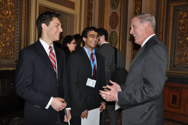 Senator Coats Meets with Intel Science Talent Search Finalists from Indiana