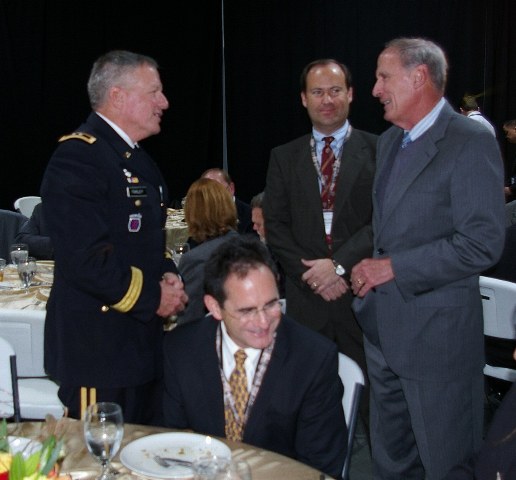 Senator Coats at the Mid-America Defense Conference in Scottsburg