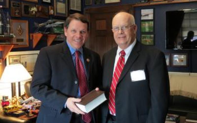 Congressman Graves meets with Bob Reagan, Pastor of Bible Baptist Church in Cameron