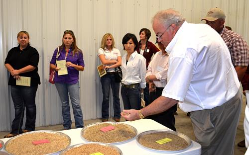 Agriculture Tour stop at Andrew Farm and Seed Inc