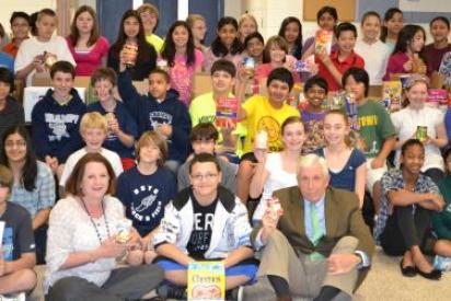 Mercer Middle School Donates to Loudoun Interfaith Relief