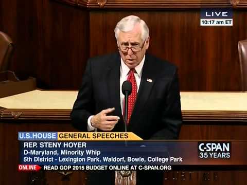 Hoyer: The Republican Budget Is An Exercise In Partisan Mess...