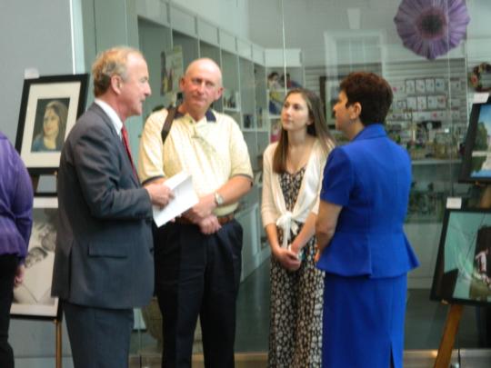 Rep. Frelinghuysen hosts students for his annual Congressional Art Competition reception