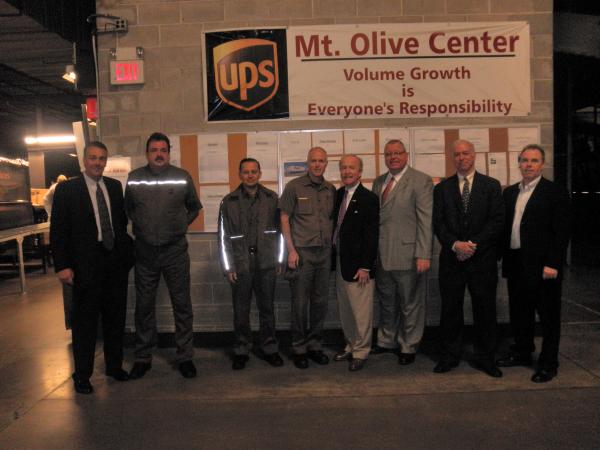 Visit to UPS in Mt. Olive 5-14-2010
