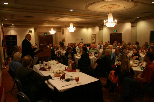 On April 30th I spoke to the Springfield Rotary Club.