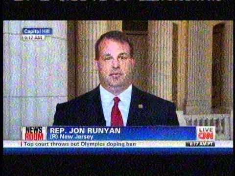 Congressman Runyan Interview on CNN