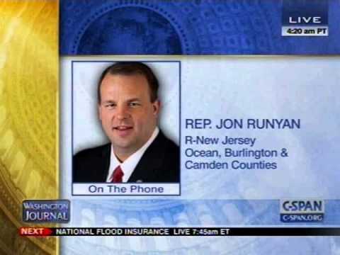 Rep. Runyan Talks with CSPAN About Hurricane Sandy