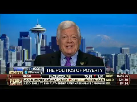 McDermott Talks War on Poverty w John Stossel | Fox Business News 10.9.14